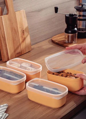 Pote Mixcolor Tramontina (Laranja) 650ml - TRAMONTINA