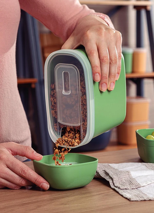 Tramontina - Pote Mixcolor Tramontina Verde 1,5l