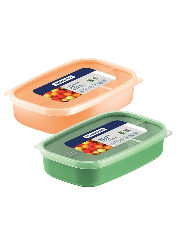 Tramontina - Pote Mixcolor Tramontina Verde 1,7l 2