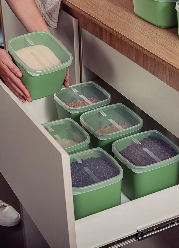 Tramontina - Pote Mixcolor Tramontina Verde 2,7l