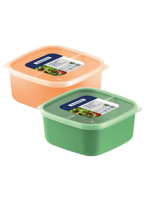 Tramontina - Pote Mixcolor Tramontina Verde 3,4l 3