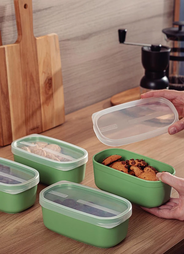 Tramontina - Pote Mixcolor Tramontina Verde 650ml 1