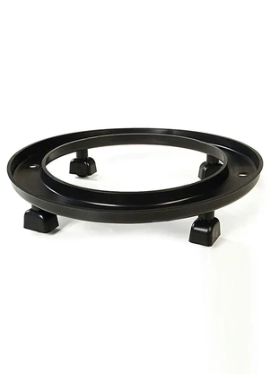 Lar e Lazer - Suporte para Botijão Preto - LAR E LAZER