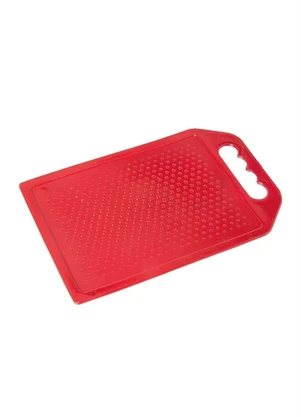 Lar e Lazer - Tábua de Corte Vermelha 1 Peça - LAR E LAZER