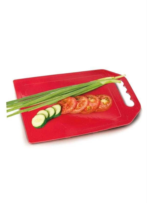 Lar e Lazer - Tábua de Corte Vermelha 1 Peça 2