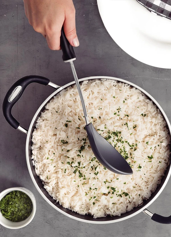 Tramontina - Colher para Arroz em Nylon - Preto