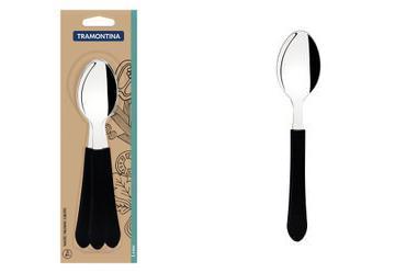 Conjunto de Colheres de Mesa Preto 3 Pe�as