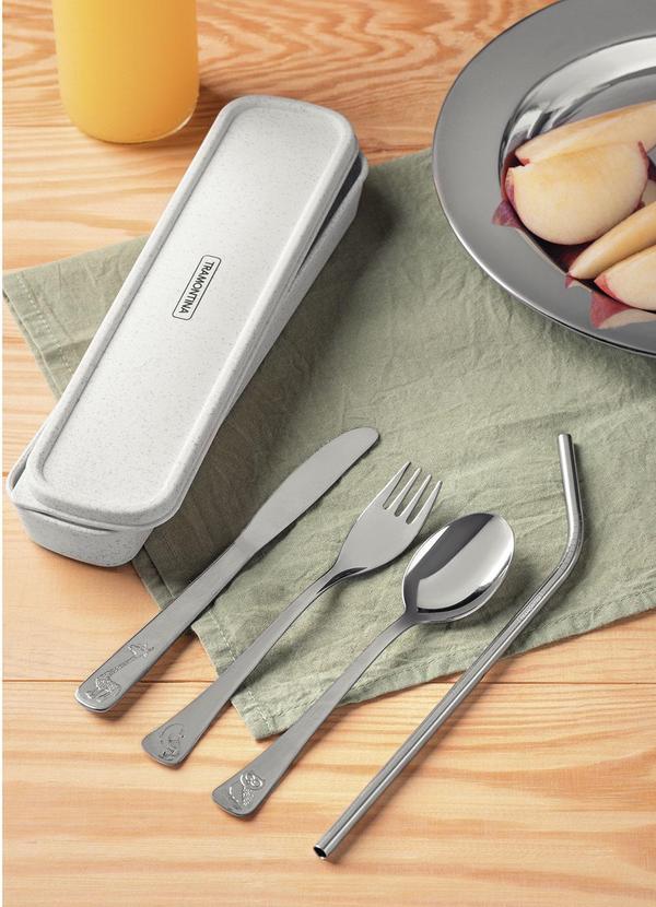 Tramontina - Conjunto de Talheres Infantil com Estojo 5 Peças