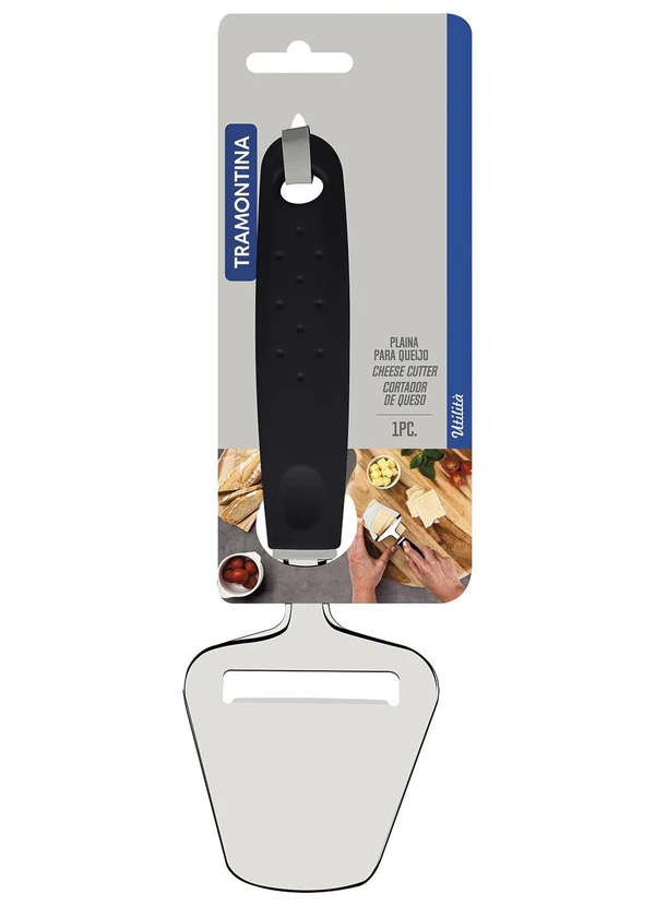 Tramontina - Cortador de Queijo Preto em Aço Inox 3