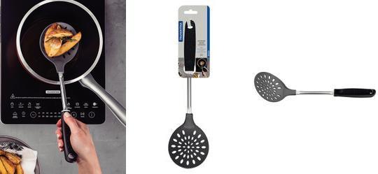 Espumadeira em Nylon - Preto