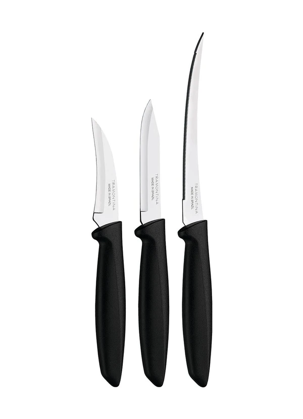 Tramontina - Jogo de Facas em Aço Inox 3 Peças 2