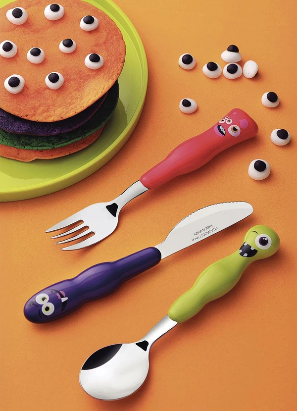Tramontina - Jogo de Talheres Colorido 3 Peças