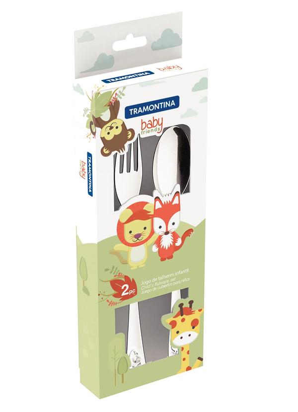 Tramontina - Jogo de Talheres Infantil 2 Peças 2