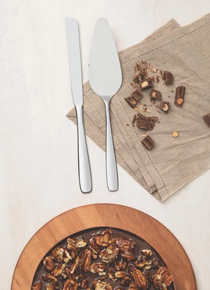 Tramontina - Jogo para Torta em Aço Inox 2 Peças - TRAMONTINA