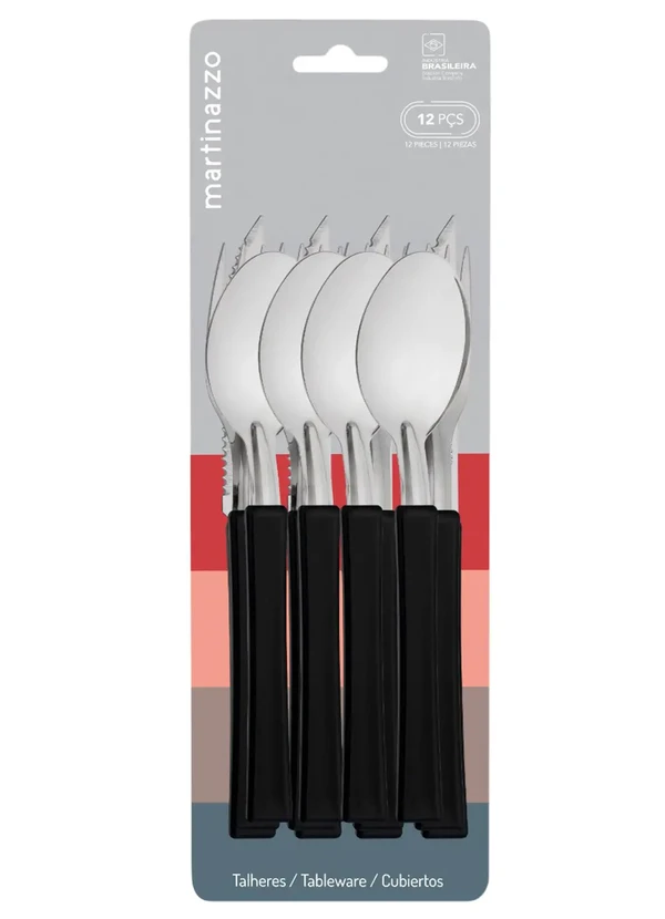 Martinazzo - Kit Talheres Una 12 Peças 2