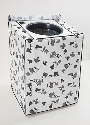 Lar e Lazer - Capa para Maquina com Tampa Varal P - LAR E LAZER