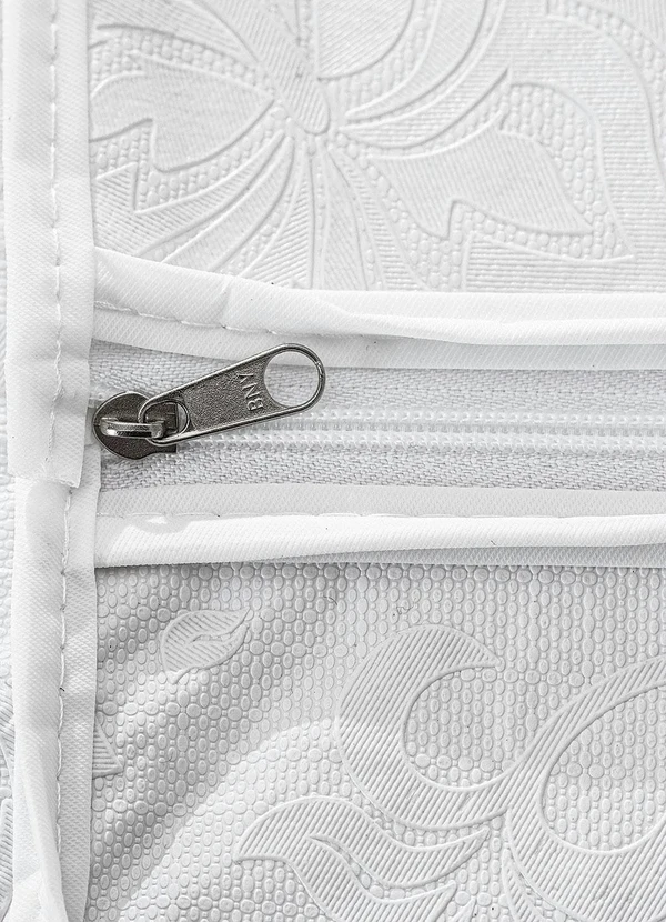 Lar e Lazer - Capa para Máquina G Branca 2 Peças 2