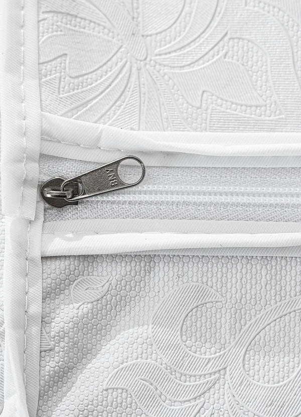 Lar e Lazer - Capa para Máquina M Branca 2 Peças 3