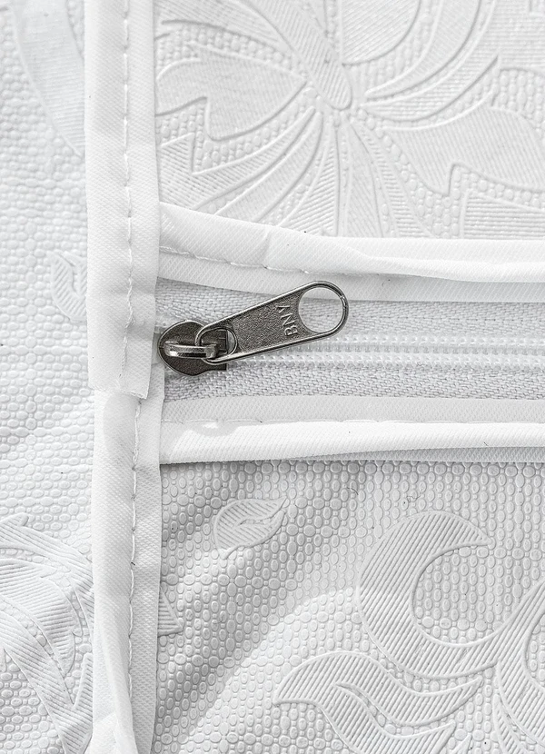 Lar e Lazer - Capa para Máquina P Branca 2 Peças 2