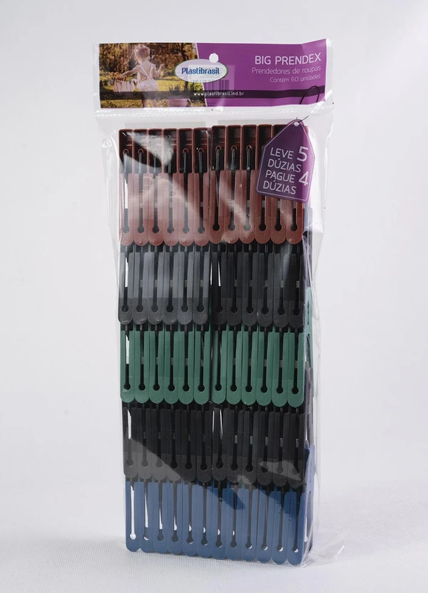 Lar e Lazer - Kit Prenderdores Master Sortido 60unidades 2