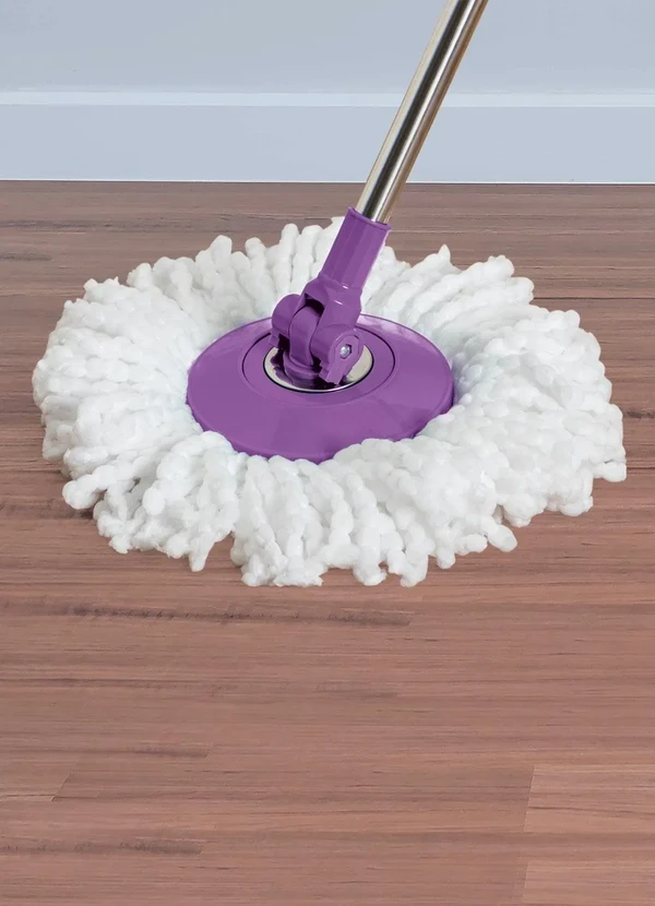 Mundo Lar - Mop Giratório Lilás 2 Peças 2