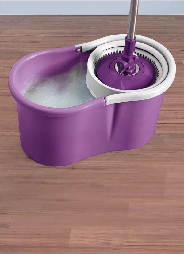Mundo Lar - Mop Giratório Lilás 2 Peças 3