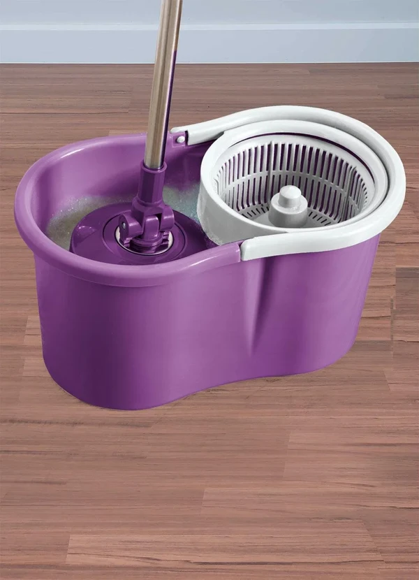Mundo Lar - Mop Giratório Lilás 2 Peças 4