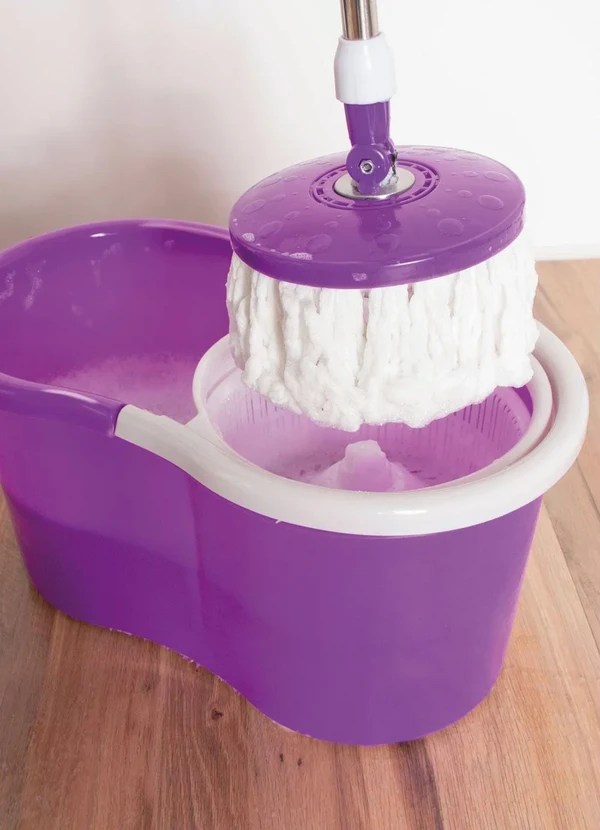 Mundo Lar - Mop Giratório Lilás 2 Peças 5
