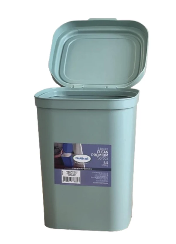 Lar e Lazer - Lixeira Clean Sortida 4,5 Litros 1