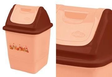 Lixeira Quadrada 3,6l - Floral Outono