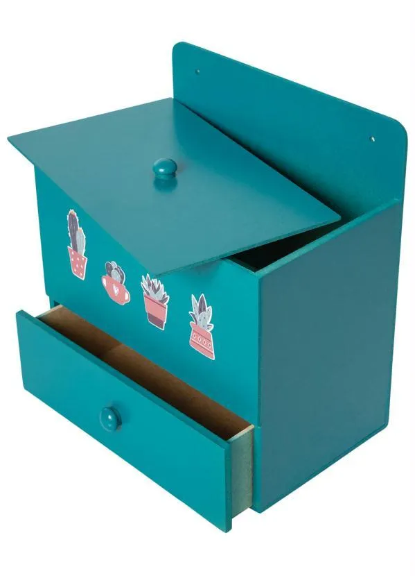 Lar e Lazer - Baú com Gaveta Cacto 2