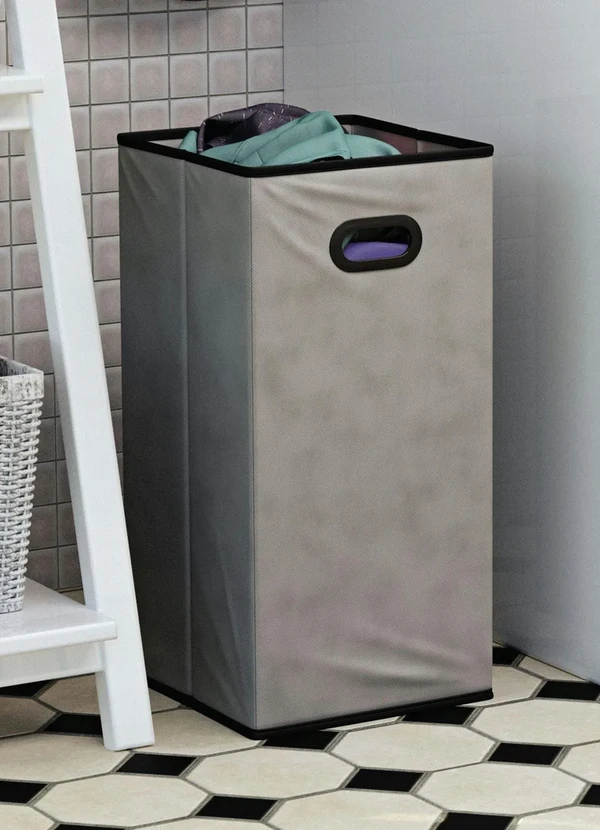 Lar e Lazer - Cesto de Roupas Desmontável 1 Peça 3