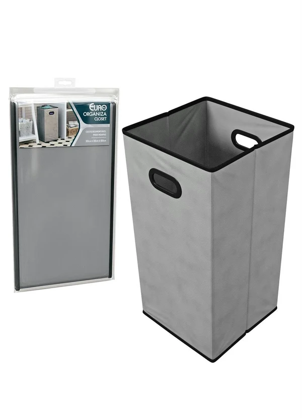 Lar e Lazer - Cesto de Roupas Desmontável 1 Peça 4