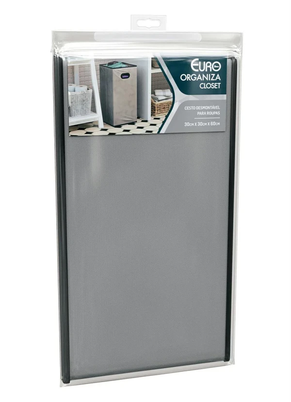 Lar e Lazer - Cesto de Roupas Desmontável 1 Peça 5