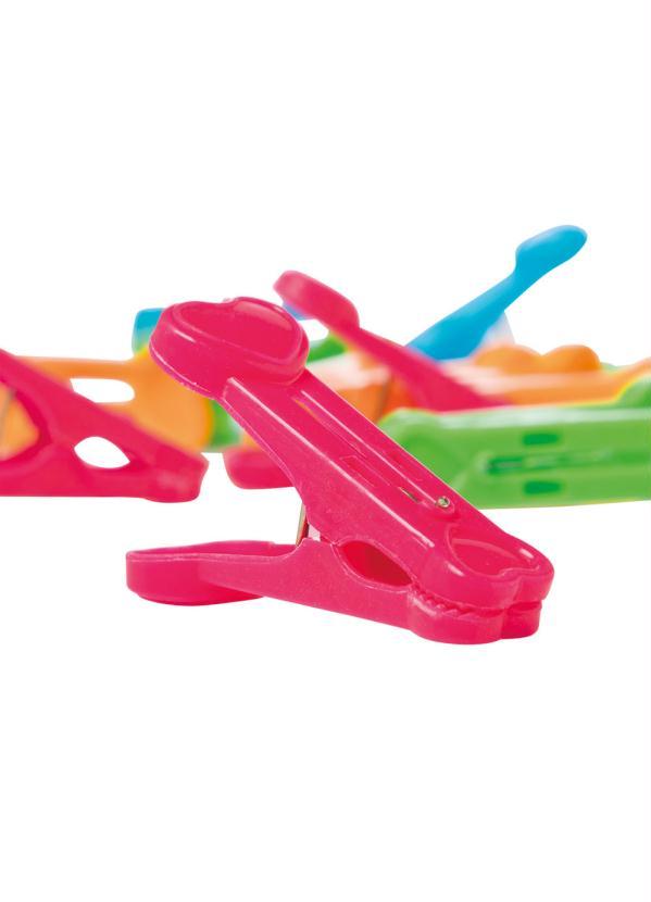 Lar e Lazer - Kit 12 Grampos de Roupas Corações 3