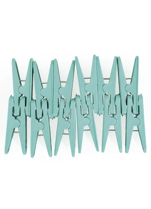 Lar e Lazer - Kit 12 Prendedores de Roupas - LAR E LAZER