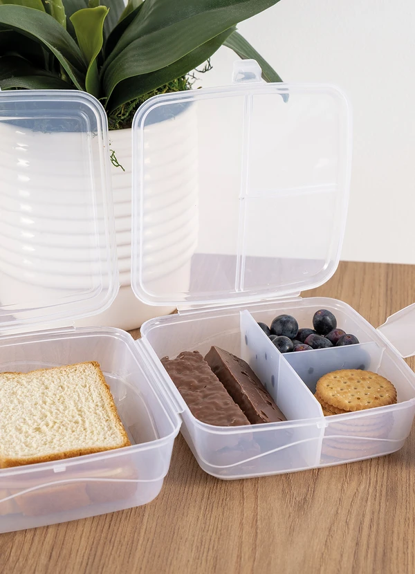 Lar e Lazer - Lancheira Dupla com Divisória Translúcida 2