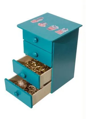 Lar e Lazer - Mini Gaveteiro Cacto - LAR E LAZER