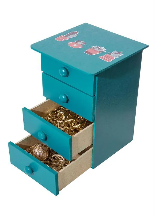 Lar e Lazer - Mini Gaveteiro Cacto 2