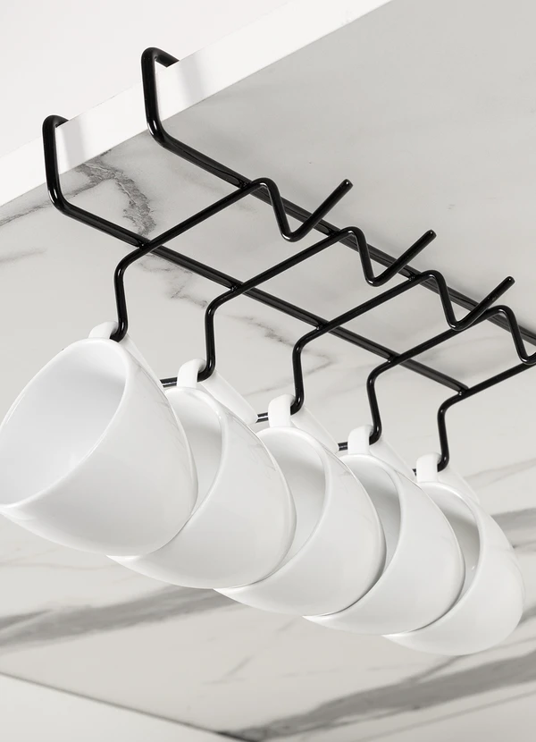 Lar e Lazer - Porta Xícaras Elegance Preto 3