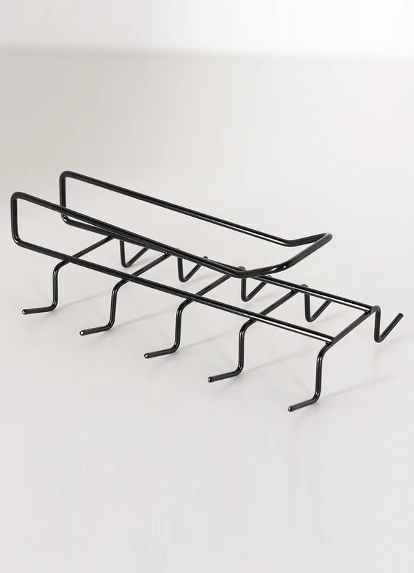 Lar e Lazer - Porta Xícaras Elegance Preto 5