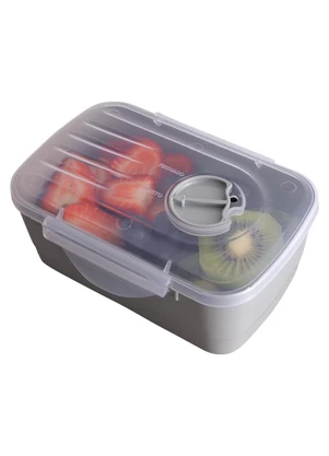 Lar e Lazer - Pote de Marmita Cinza 750ml - LAR E LAZER