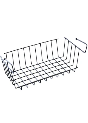 Lar e Lazer - Suporte Multiuso para Cozinha Preto 1 Peça - LAR E LAZER