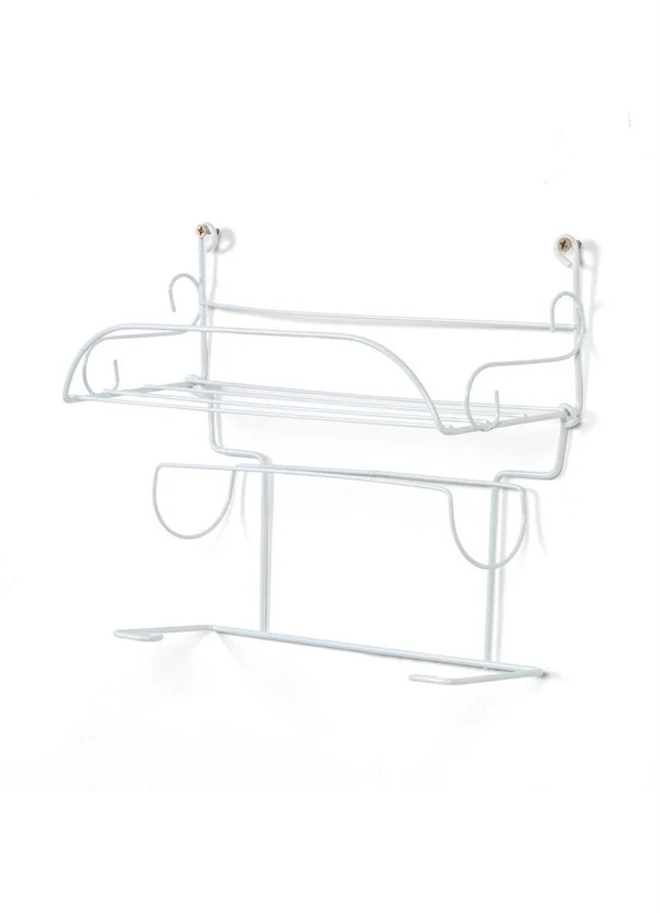 Lar e Lazer - Suporte Porta Condimentos e Papel Toalha 1 Peça 1