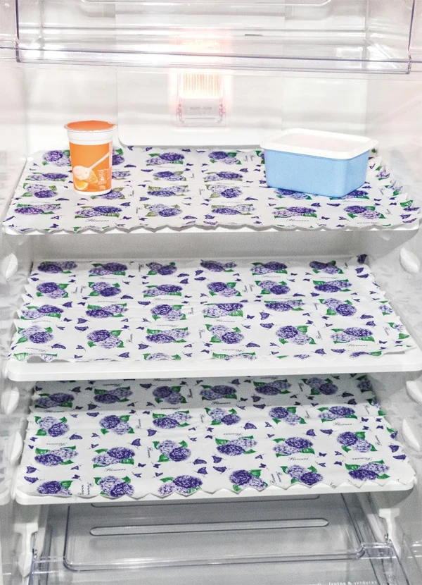 Lar e Lazer - Toalhas de Geladeira Hortênsia 3 Peças