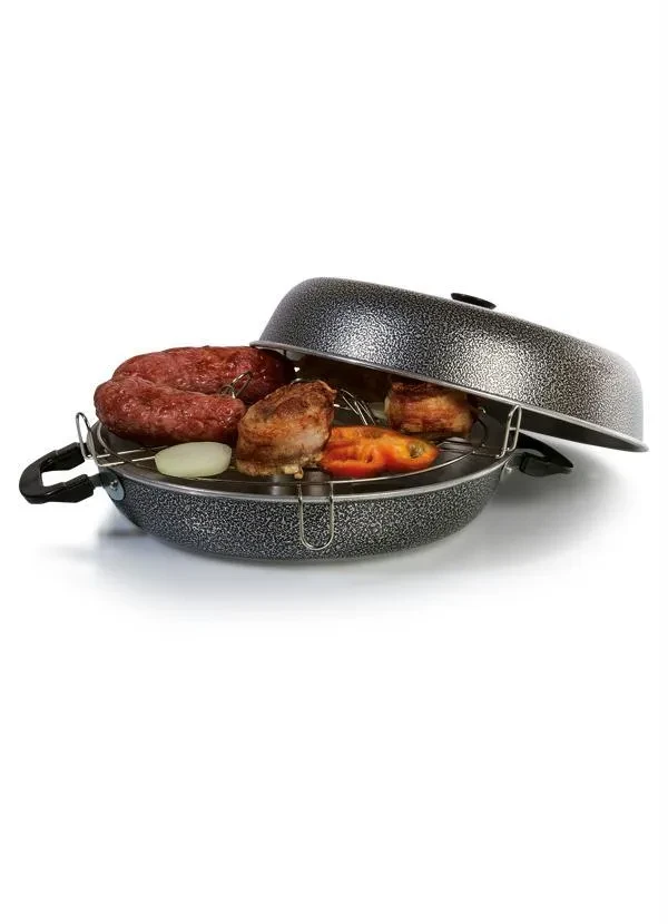 Lar e Lazer - Churrasqueira Craquelada com Grelha 2