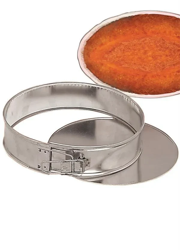 Lar e Lazer - Forma para Bolo com Fundo Removível Prata 22 cm 2