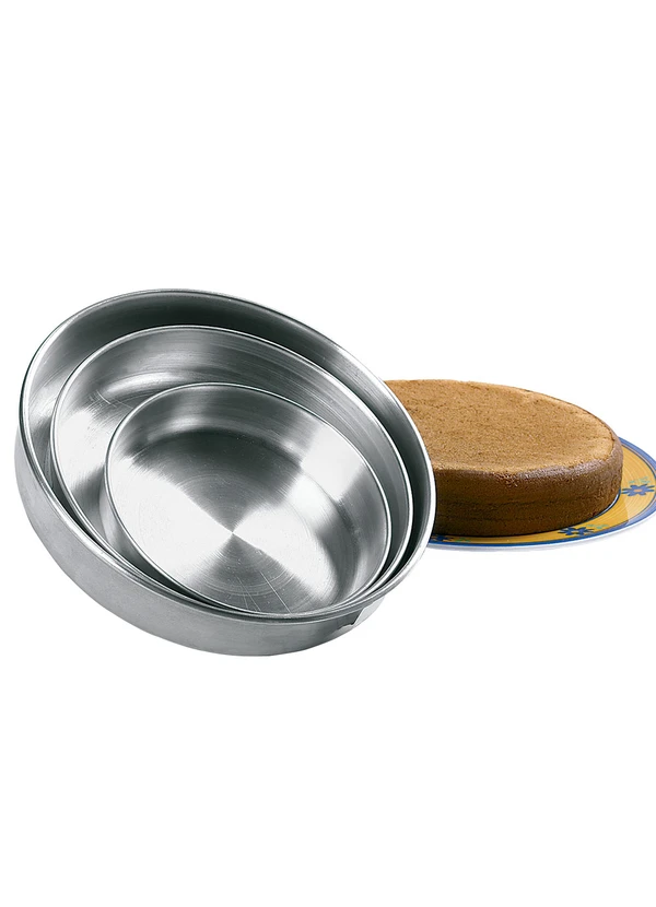 Lar e Lazer - Kit Assadeiras em Alumínio Redondas 3 Peças 2