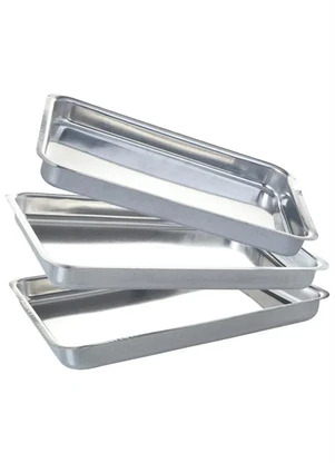 Lar e Lazer - Kit Assadeiras Retangular 3 Peças - LAR E LAZER