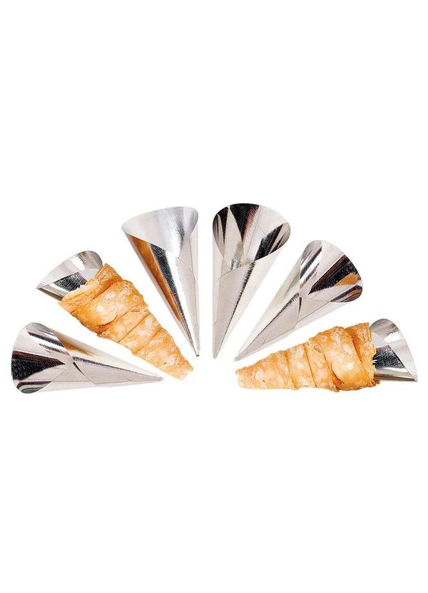 Lar e Lazer - Kit Formas de Canudinho Em Flandres 12 Peças 2